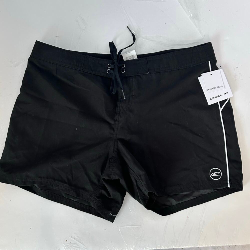 O’Neill Boys Black Boardshorts Swim Shorts Size 5 NWT